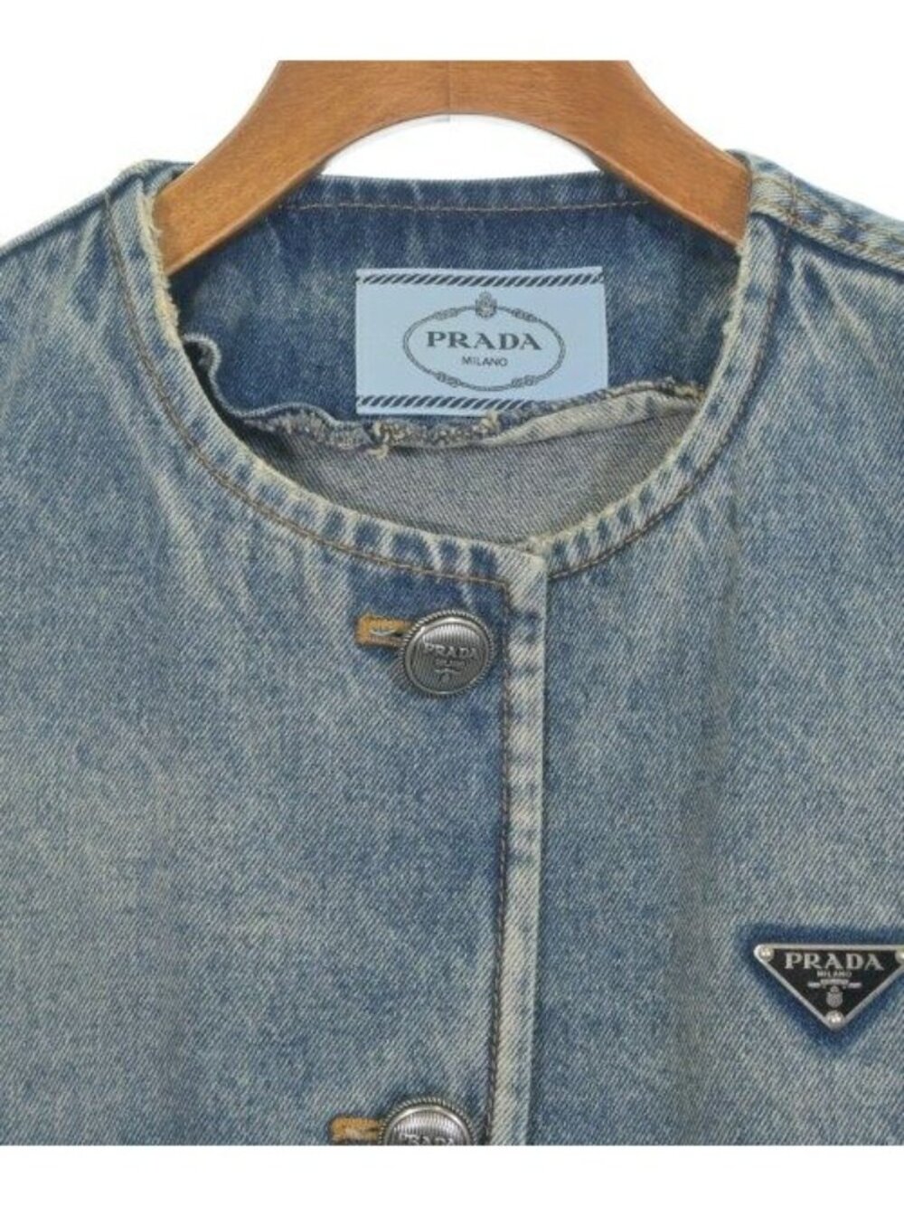 Prada Denim Jacket Blue - Picture 4 of 7